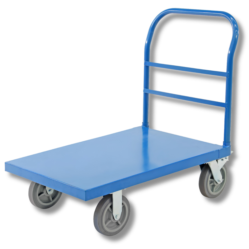 920 x 610mm Heavy Duty Steel Platform Trolley-Hammerox Industrial