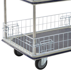 920 x 620mm 2 Tier Multi Purpose Cage Platform Trolley-Hammerox Industrial