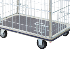 920 x 620mm 2 Tier Multi Purpose Cage Platform Trolley-Hammerox Industrial