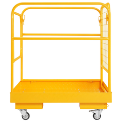 92x92cm Forklift Safety Cage Work Platform 544kg Capacity-Hammerox Industrial