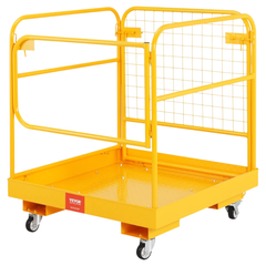 92x92cm Forklift Safety Cage Work Platform 544kg Capacity-Hammerox Industrial