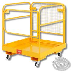 92x92cm Forklift Safety Cage Work Platform 544kg Capacity