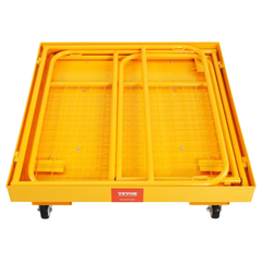 92x92cm Forklift Safety Cage Work Platform 544kg Capacity