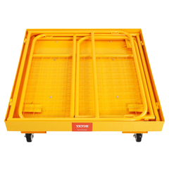 92x92cm Forklift Safety Cage Work Platform 544kg Capacity