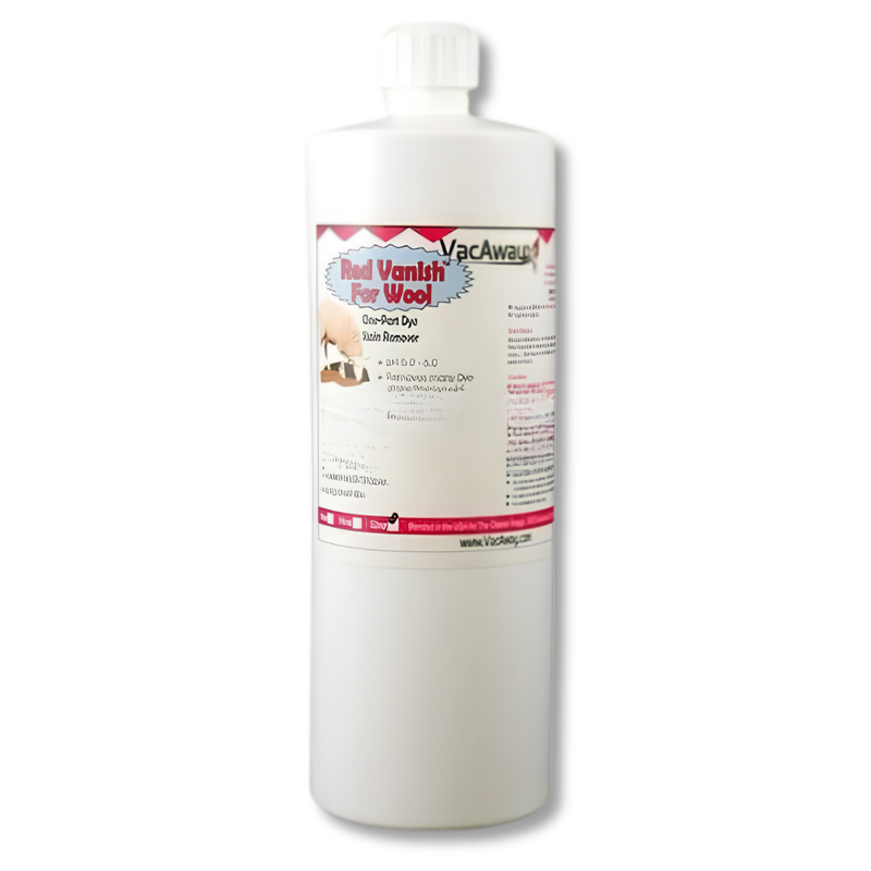 946ml Red Vanish Wool - VacAway
