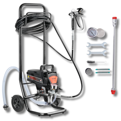 950W 3000PSI Airless Paint Sprayer with Cart-Hammerox Industrial