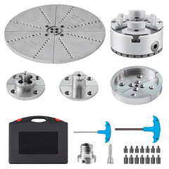 96mm 4 Jaw Self Centering Lathe Chuck KP965-Hammerox Industrial