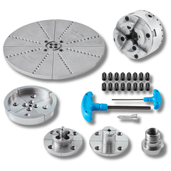 96mm 4 Jaw Self Centering Lathe Chuck KP965-Hammerox Industrial