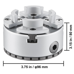 96mm 4 Jaw Self Centering Lathe Chuck 3.75" Diameter