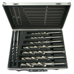 9 Piece MT2 Morse Taper Drill Bit Set - Optimum