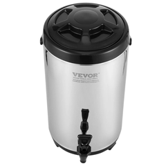9.2L Insulated Hot & Cold Beverage Dispenser Stainless Steel-Hammerox Industrial