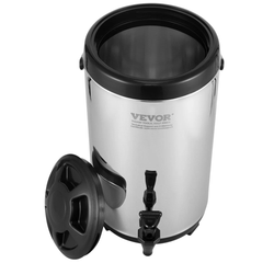 9.2L Insulated Hot & Cold Beverage Dispenser Stainless Steel-Hammerox Industrial