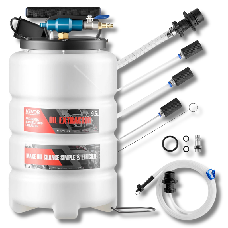 9.5L Pneumatic & Manual Fluid Extractor-Hammerox Industrial