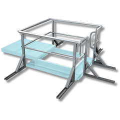 Access Hatch Guardrail Kit for Metal Deck Roofs - SENTRY