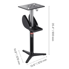 Adjustable Bench Grinder Stand Floor Pedestal-Hammerox Industrial