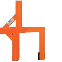 Adjustable Shoring Box Guard Rail Clamps 2 Pack - BTRENCHSAFE