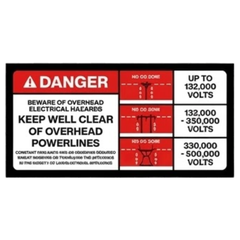 Air Seeder Cart Safety Sticker Pack