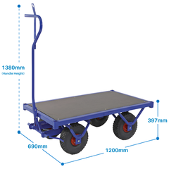 All Terrain Platform Trolley-Hammerox Industrial