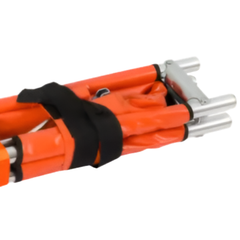 Alloy Dual Fold Emergency Pole Stretcher - AERORESCUE