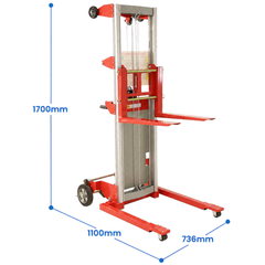 Aluminium Hand Stacker-Hammerox Industrial