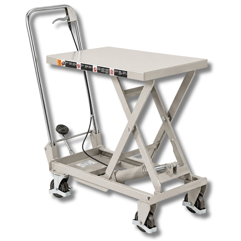 Aluminium Scissor Lift Trolley-Hammerox Industrial