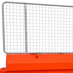 Anti Gawk Fence Panel for Water Filled Barriers