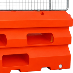 Anti Gawk Fence Panel for Water Filled Barriers