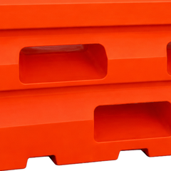 Anti Gawk Fence Panel for Water Filled Barriers