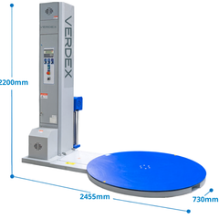 Automatic Stretch Wrapping Machine 1500kg Load Capacity-Hammerox Industrial
