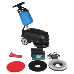 Battery Powered Auto Floor Scrubber with Squeegee Dryer