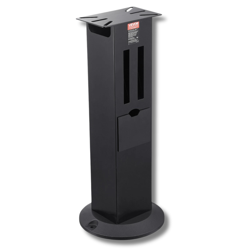Bench Grinder Stand Floor Pedestal with Mounting Plate