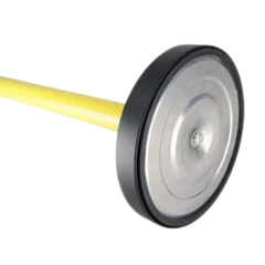 Black & Yellow Retractable Belt Safety Barrier