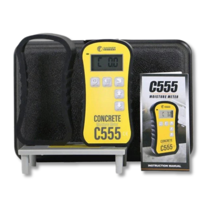 C555 Handheld Concrete Moisture Meter Kit - Wagner-Hammerox Industrial