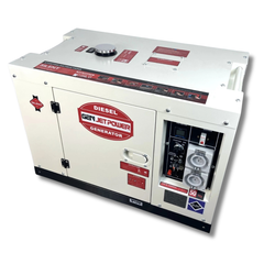 8.4kW Peak 6.5kW Rated Single Phase Diesel Generator - Metex
