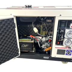 8.4kW Peak 6.5kW Rated Single Phase Diesel Generator - Metex