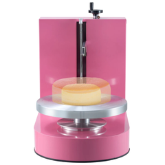 Cake Decorating Machine 4" to 12" Cake Frosting Spreader - Pink