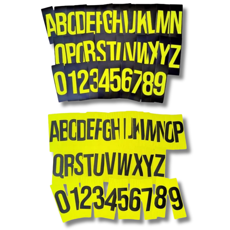 Call Sign Decal Letters & Numbers
