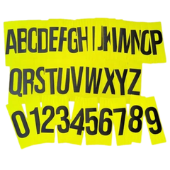 Call Sign Decal Letters & Numbers