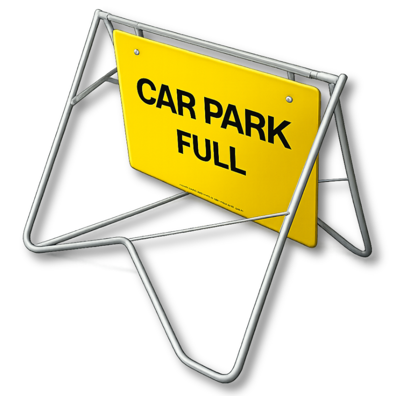 Car Park Full Swing Stand & Sign