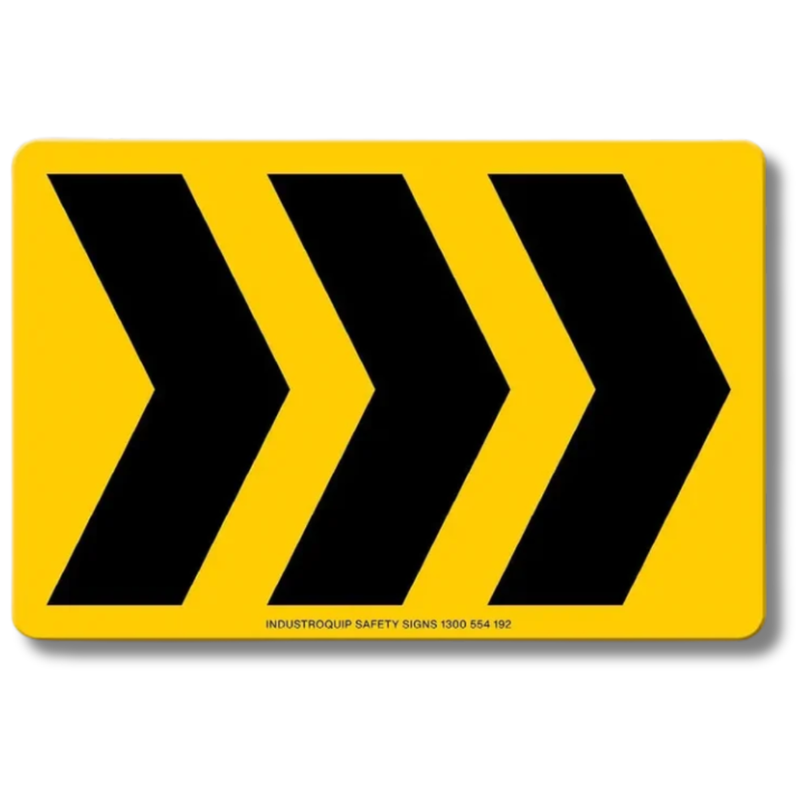 Chevron Swing Stand Sign