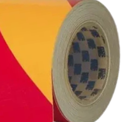Class 2 Red & Yellow Transport Tape