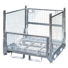 Collapsible & Stackable Stillage Cage-Hammerox Industrial