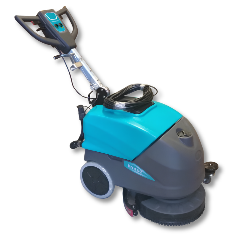 Commercial Auto Floor Scrubber with Squeegee Dryer-Hammerox Industrial