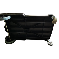 Commercial Janitor Cleaning Trolley with Lid