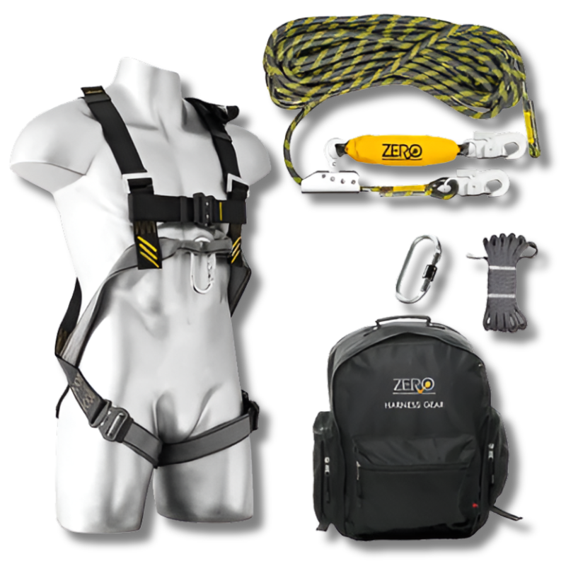 Complete Multi Purpose Roofers Safety Harness Kit - ZERO