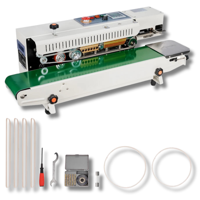 Continuous Band Sealing Machine Horizontal with Inflation-Hammerox Industrial