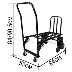 Convertible Design Stair Climbing Hand Truck with 6 Wheels