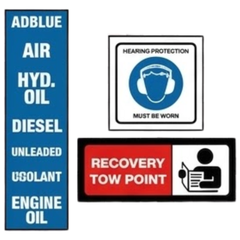 Crane Safety Sticker Pack