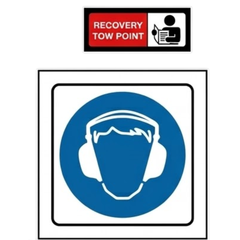 Crawler Dozer Safety Sticker Pack