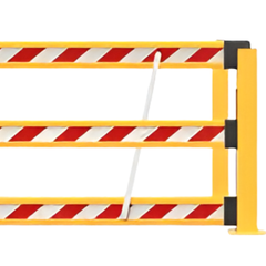 Double Boom Gate for Mezzanines & Loading Docks